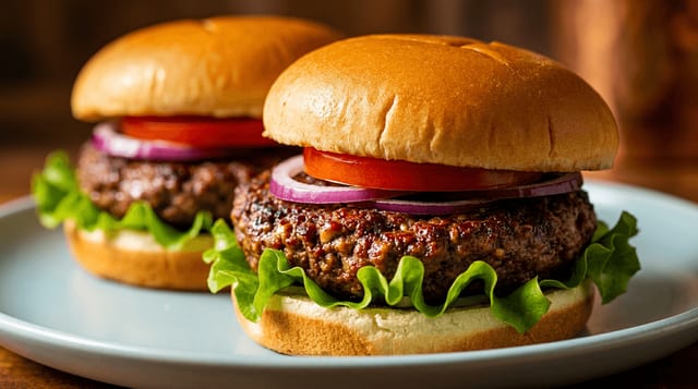 1/2 lb Hamburger.