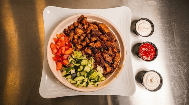 Lamb Over Rice.